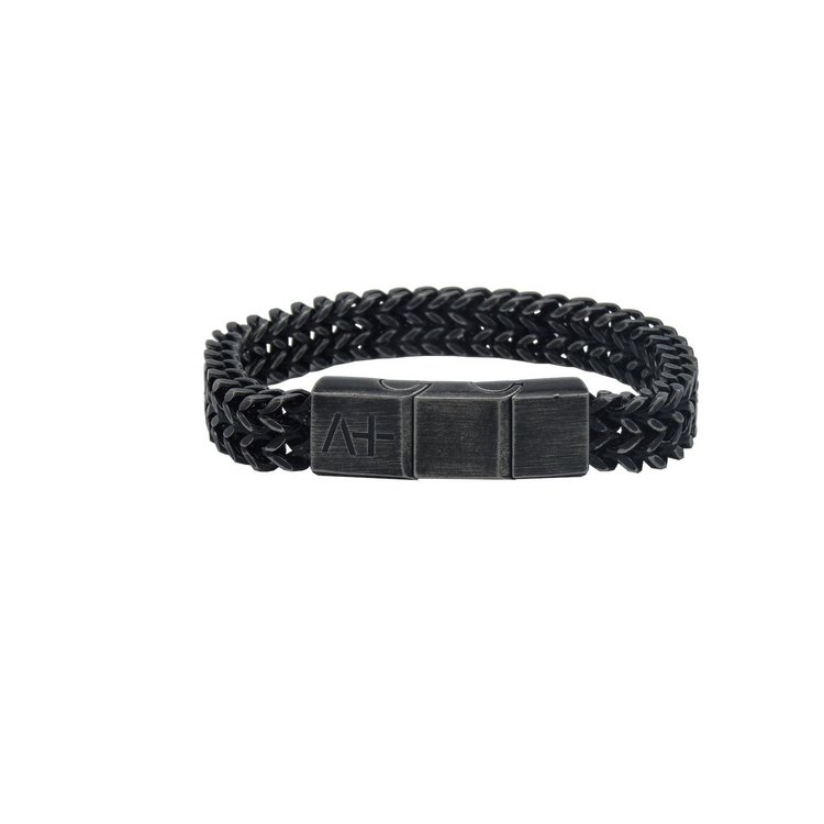 Armband - Across - Edelstahl antik