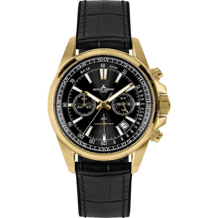 Chronograph - Liverpool 1-2117E - gold schwarz