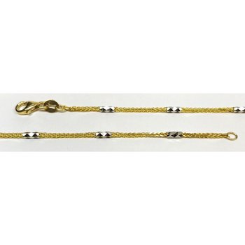 Halskette 42 cm - Gold 333 8K - Fancy Muster